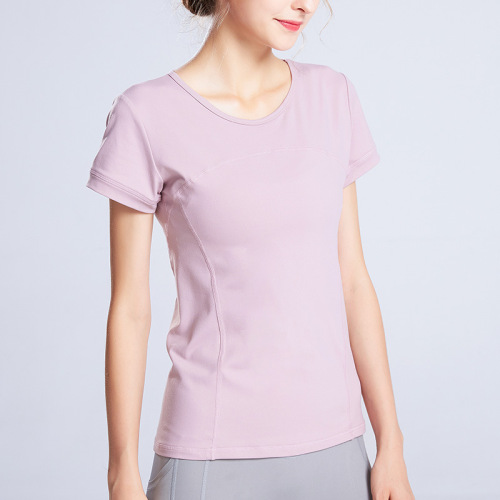 yoga short sleeve tops for women