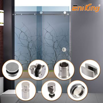 new products stainless steel frameless shower screen