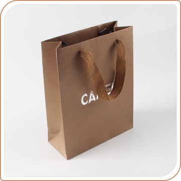 recycled white cardboard kid shopping paper bags