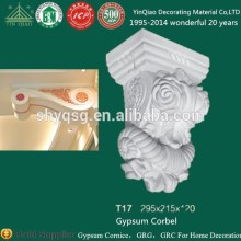 Decorative Building Material Artistic Hand Carved Gypsum Corbel/Plactic Corbel