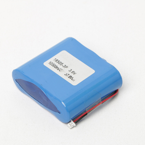 18505 3.6V 10500mAh 1S3P 리튬 이온 배터리 팩