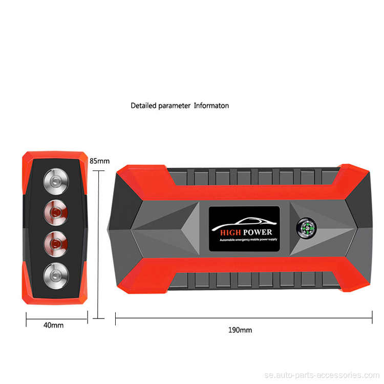 12V Multi-Function Power Bank Starter High Power