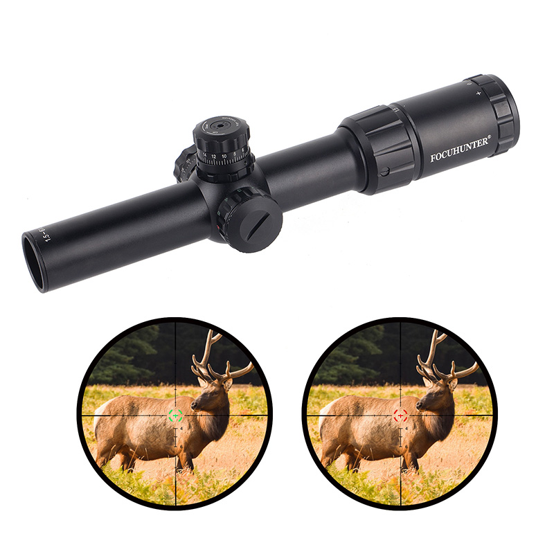 FOCUHUNTER1.5-6x24 Riflescope Hunting Scope