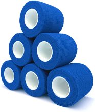 Pet cohesive elastic bandage with different sizes