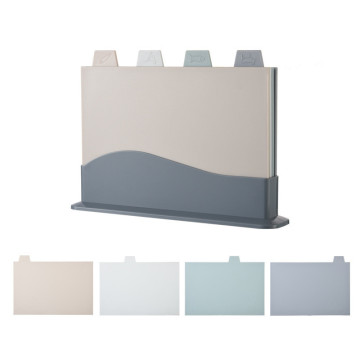 Customizable Multicolor Chopping Block: Natural Wheat Stalk & Plastic Cutting Board for Kitchen