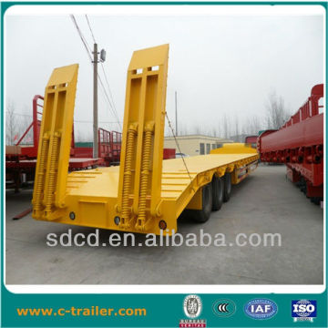 50 tons low bed trailer, low bed semi trailer dimensions