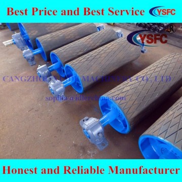 Material Conveying Belt Conveyor Drum Pulley