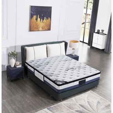 hotel Double bed hybrid pocket spring mattress king