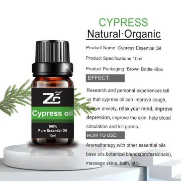 Plant Natrual Cypress Oil for Diffuser Aromatherapy