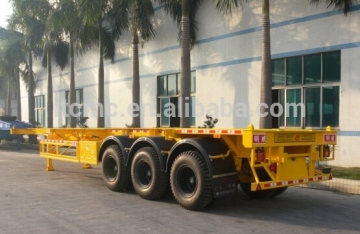 Heavy semi 60tons lowboy semi trailer