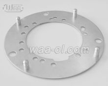 heavy duty truck hub cap bracket for trailer axle