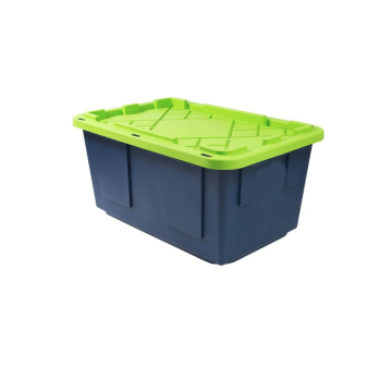 Heavy Duty Plastic 27 Gallon Storage Totes