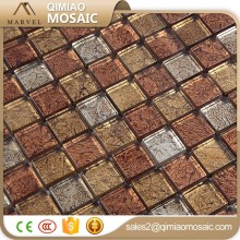 Gold Foil Mosaic Gold Color Glass Mosaic Tile Golden Select Mosaic Wall Tile