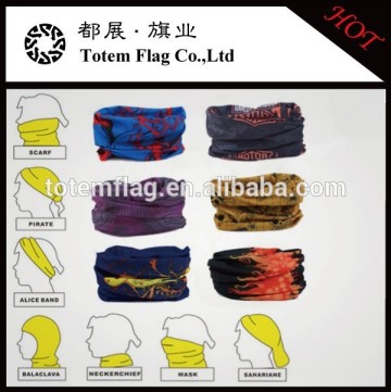 promotional gifts tube elastic sport multi use scarf headwear