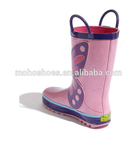 New Style Fashion Rubber Kids Rain Boots