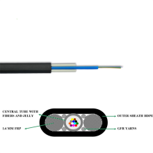 GYFXTBY Aerial Flat Drop Cable Outdoor Fiber Cable
