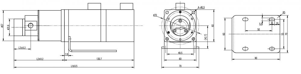 57 Servo Motor Micro Gear Pump