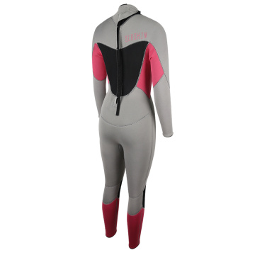 Seaskin Neoprene Diving Back Zip Wetsuit For Women