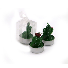 Imitation plant fragrance cactus candle