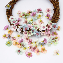 Multicolor Daisy Flowers 50pcs 2cm - Artificial Flowers for Crowns and Decor