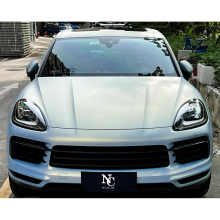 Mermaid Blue Charm Gold Car Wrap