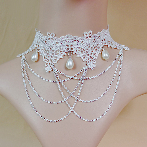 fancy choker necklace