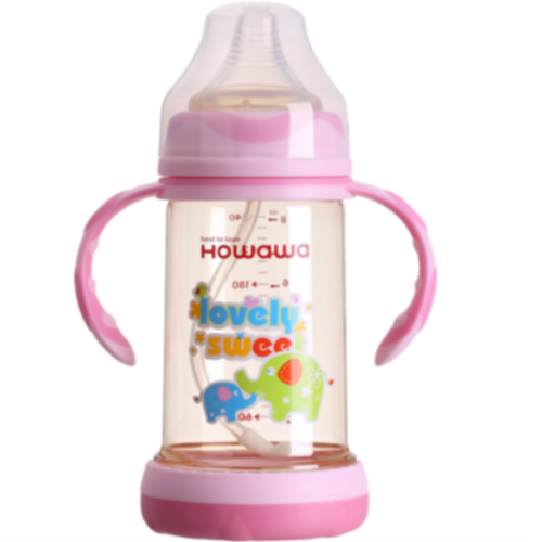 Weithals-Anti-Flatulenz-PPSU-Babyflasche