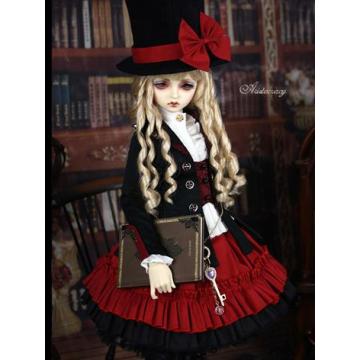 Bjd Clothes Black&Red Suit for Ball-jointed Doll