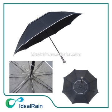 wind resistant two tier golf umbrella