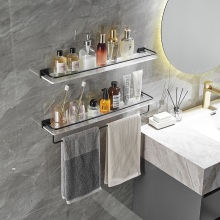 Jutye Acrylic Bathroom Shelf - Countertop Toiletry Storage