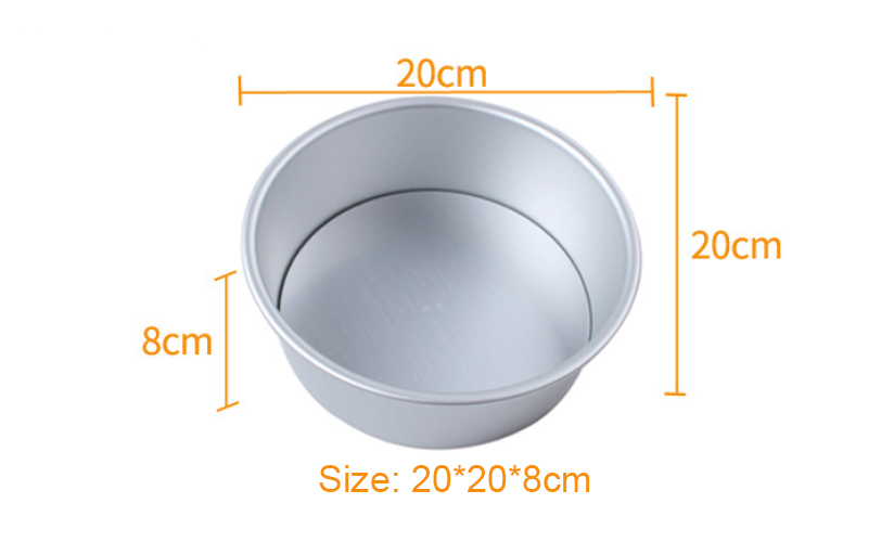 4'6'8' Aluminium Alloy Chiffon Cake Pan With Removable Bottom (12)