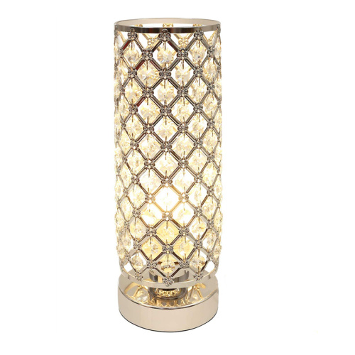 LEDER White Gold Side Table Lamps