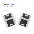 Cyaan LED 490 Nm Dome Lens SMD LED 60 graden