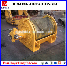 rotary drilling rig main winch and service winch