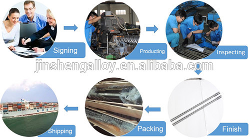 Zhoushan JS-ALLOY nitrided injection screw and barrel