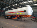 48cbm 25ton NH3 Transport Naczepy