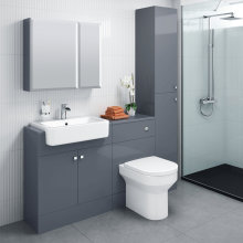 Bathroom Oragnizer Funiture Vanity Cabinet With Wall Mounted