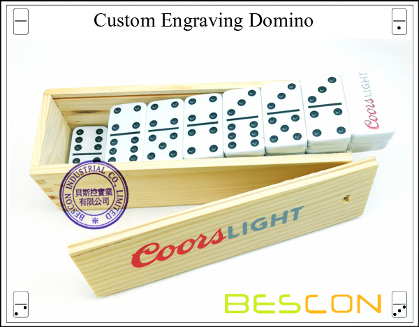 Custom Engraving Domino-5 Custom Engraving Domino-5