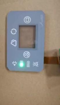Customized tactile membrane switch keypad with metal dome
