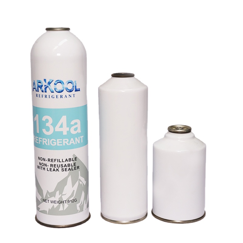 R134 13.6kg refrigerant gas refrigerant r134a gas refrigerant CE cylinder for EU in hydrocarbon