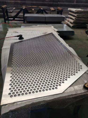 Round Holes Perforated Metal Sheet For Air Filter