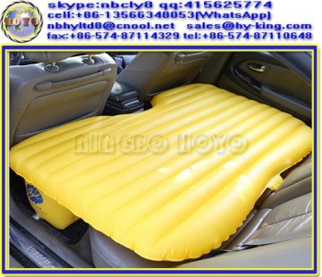 Inflatable car air bed , pvc backseat inflatable mattress , inflatable bed for car backseat