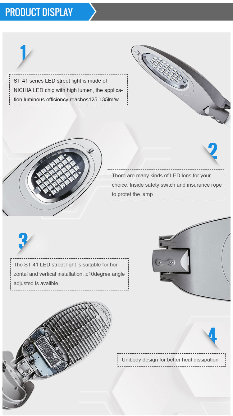 Hot sale ENEC CB IP66 smart NEMA Lorawan 2G wireless led street lamp price 30w 50w 100w led street light