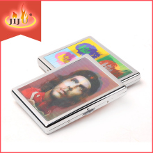 JL-011N yiwu jiju novelty PVC sticker cigarette case metal