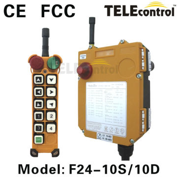 Industrial remote control F24-10S FCC CE radio remote control industrial instrumentation and control