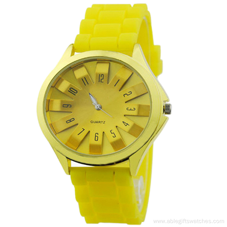 Wholesale Girls Rubber Quartz Analog Wrist Watches