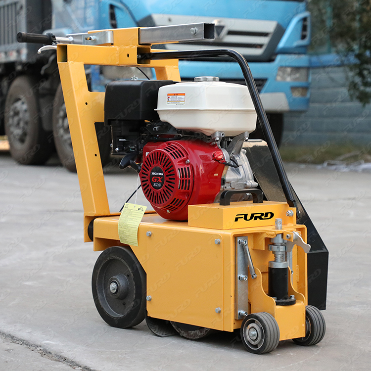 High Efficiency 250 mm Concrete Asphalt Scarifying Machine