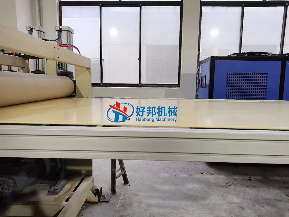 WPC lamination foam sheet extrusion production line