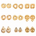 9 paires de boucles d&#39;oreilles bohème rétro grande spirale enroulée boucles d&#39;oreilles circulaire tribal boucles d&#39;oreilles femme spirale boucles d&#39;oreilles or