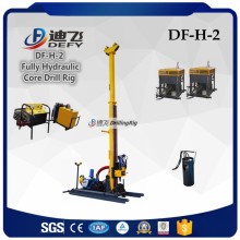DF-H-2 PQ, NQ, HQ deep hydraulic core drilling rig